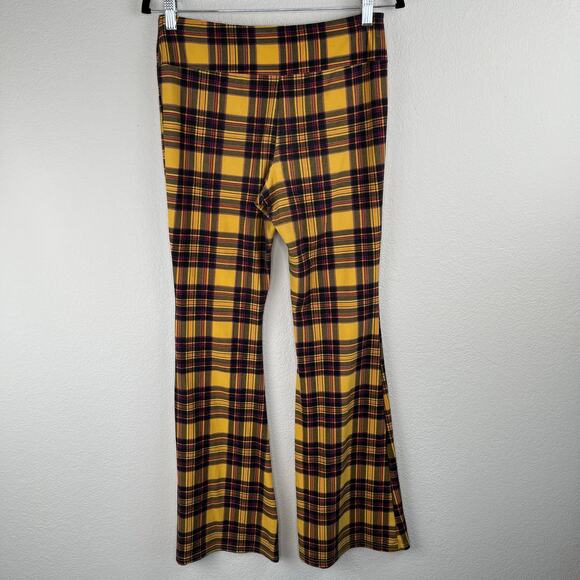 No Boundaries Black Gold Plaid Flared T-Shirt Legging Pants Junior Large 11/13 - Picture 12 of 13